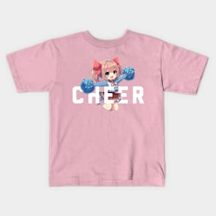 Anime Cheerleader - Kawaii Girls Kids T-Shirt